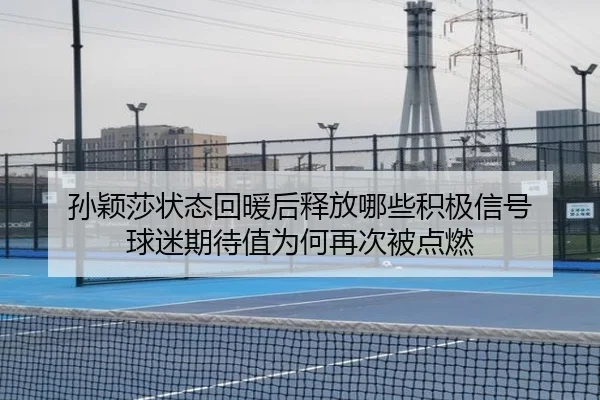 孙颖莎状态回暖后释放哪些积极信号 球迷期待值为何再次被点燃